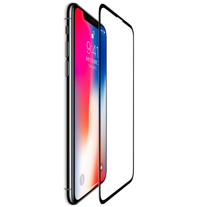 Nillkin Apple iPhone XS/X 3D CP + Max, Tempered Glass, Black