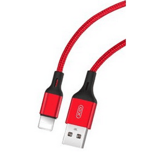 Lightning Cable XO, Braided NB143, 2M, Red