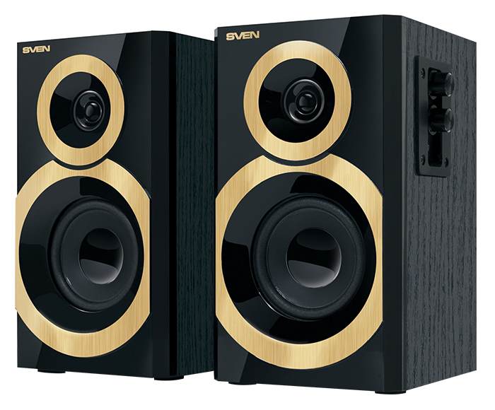 Speakers SVEN "SPS-619" Black/GOLD, 20w