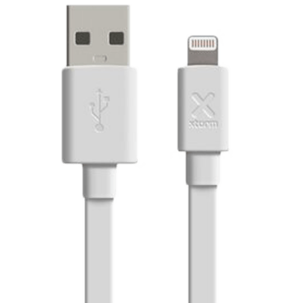 Lightning Cable Xpower, Flat, White