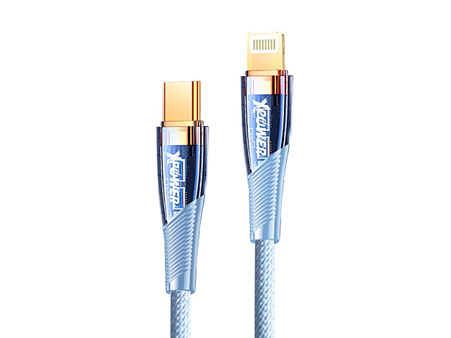 Type-C Cable Xpower, Nylon, Gold