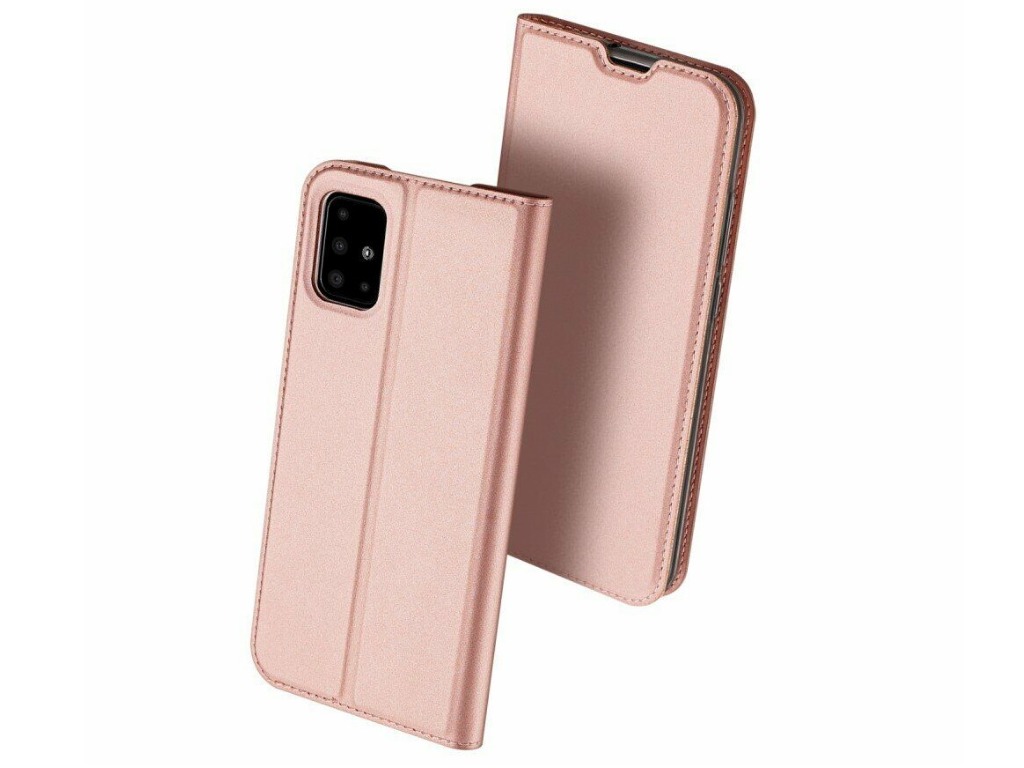 Xcover husa p/u Sam. A02s, Soft Book, Rose Gold