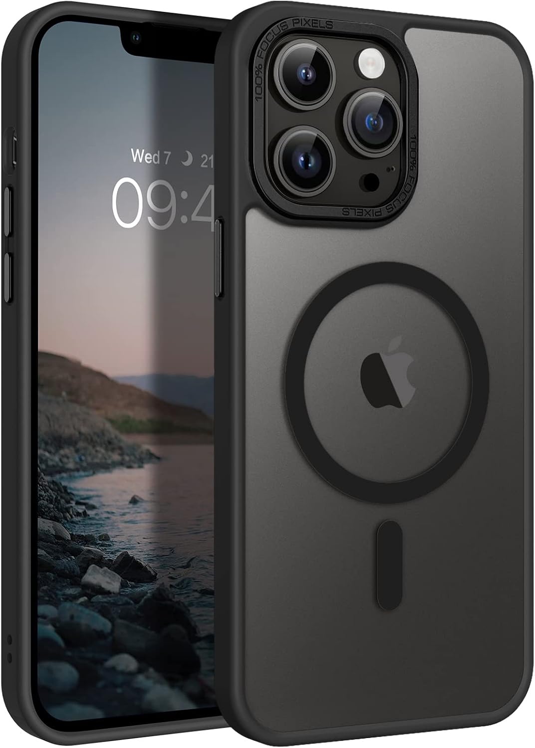 Cellular Apple iPhone 13 Pro, Eco Case, Black