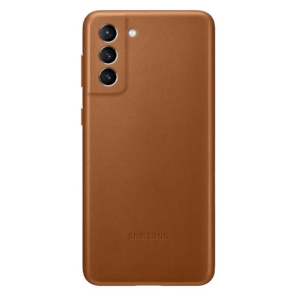 Original Sam. Leather cover Galaxy S21+, Brown