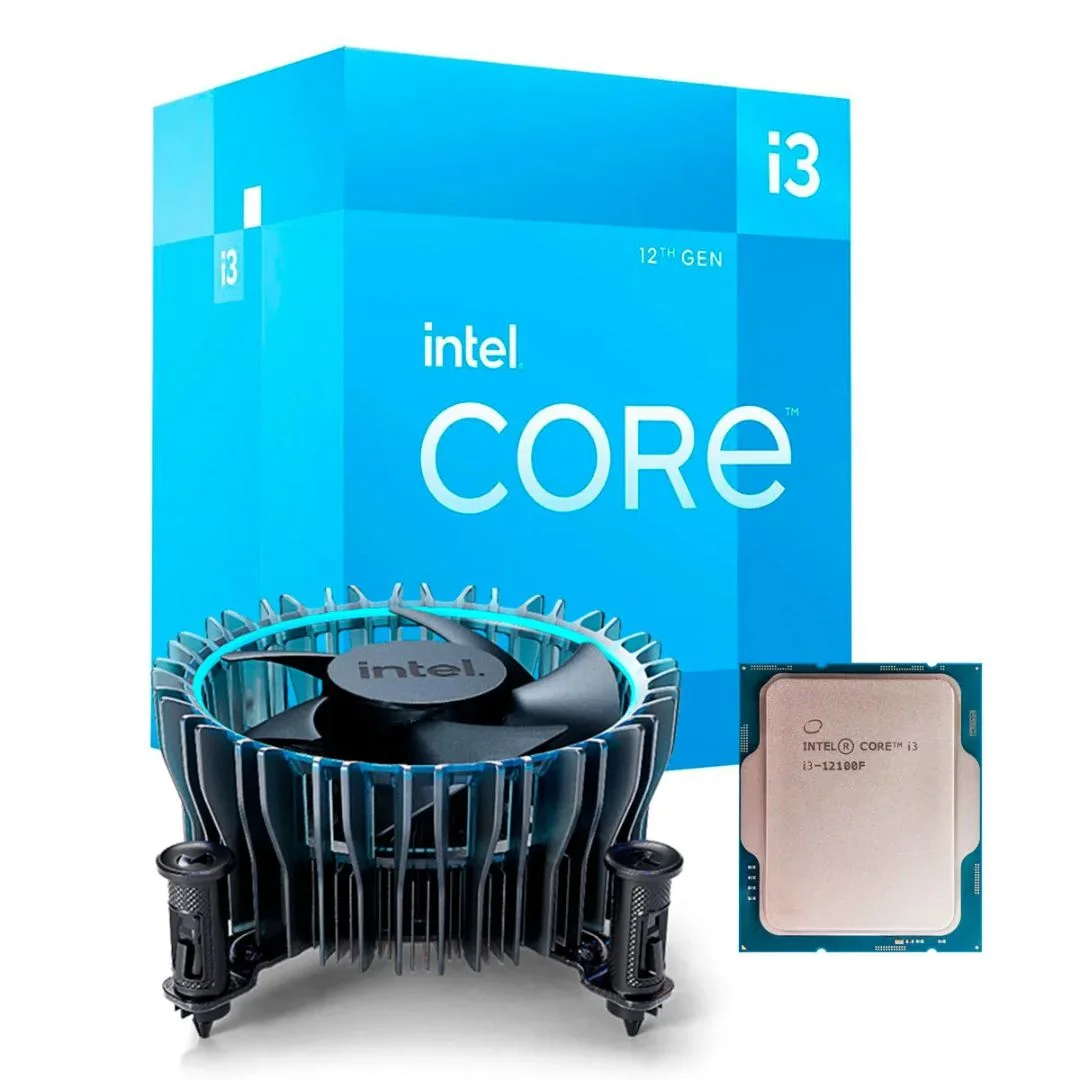 CPU Intel Core i3-12100 3.3-4.3GHz (4P+0E/8T,12MB,S1700, 10nm, Integ. UHD Graphics 730, 60W) Tray
