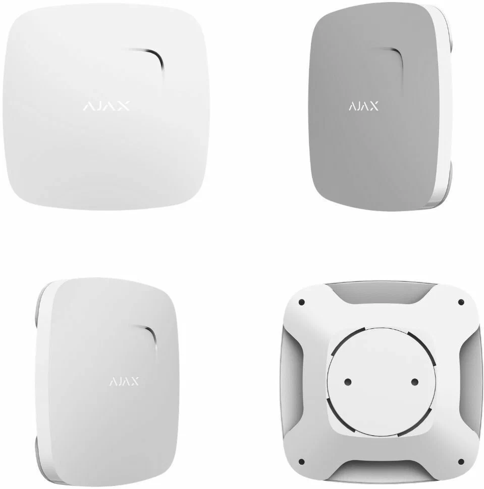 Ajax Wireless Security Fire Detector "FireProtect", White