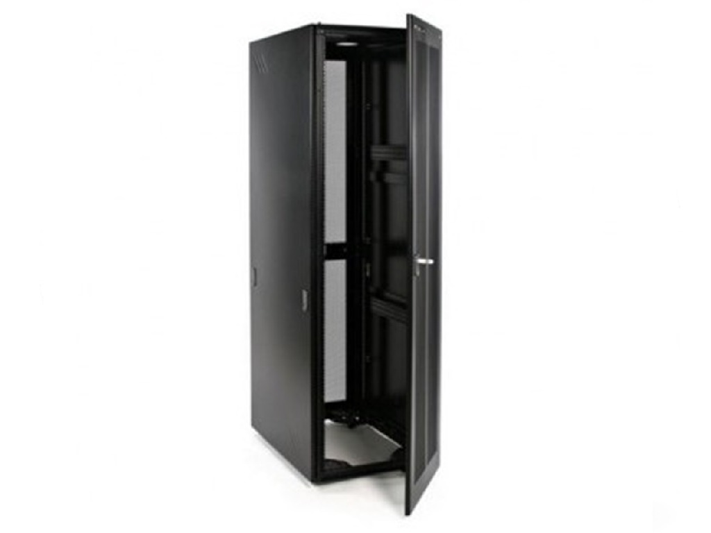 19" 42U Standard Rack Metal Cabinet Glass Door, NP8842, 800*800*2000