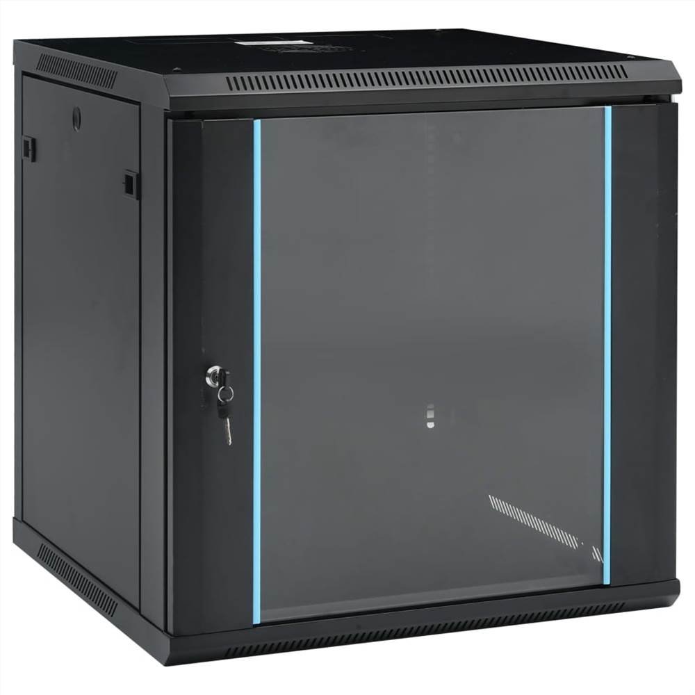19" 12U Wall Mounted cabinet, AD6612, 600x600x640