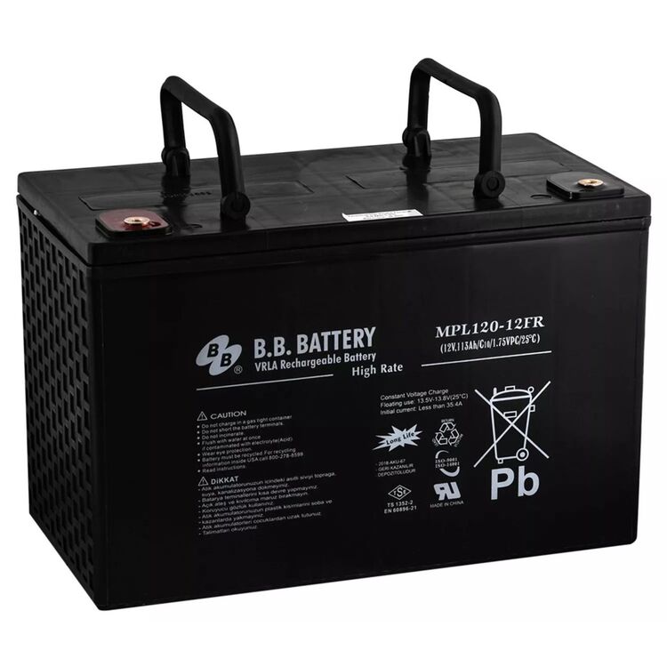 Baterie UPS 12V/ 120AH  B.B. MPL120-12, Long Life 8-10 Years