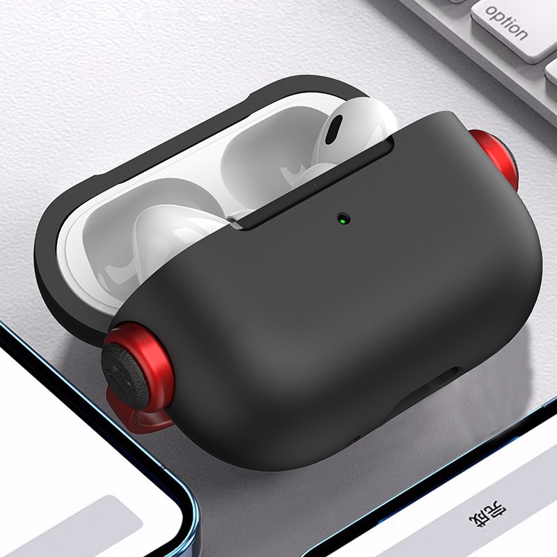 Cellular Apple Airpods 1 & 2, Bounce case, Black