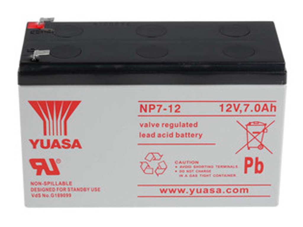 Baterie UPS 12V/   7AH T1 Yuasa NP7-12 3-5 years