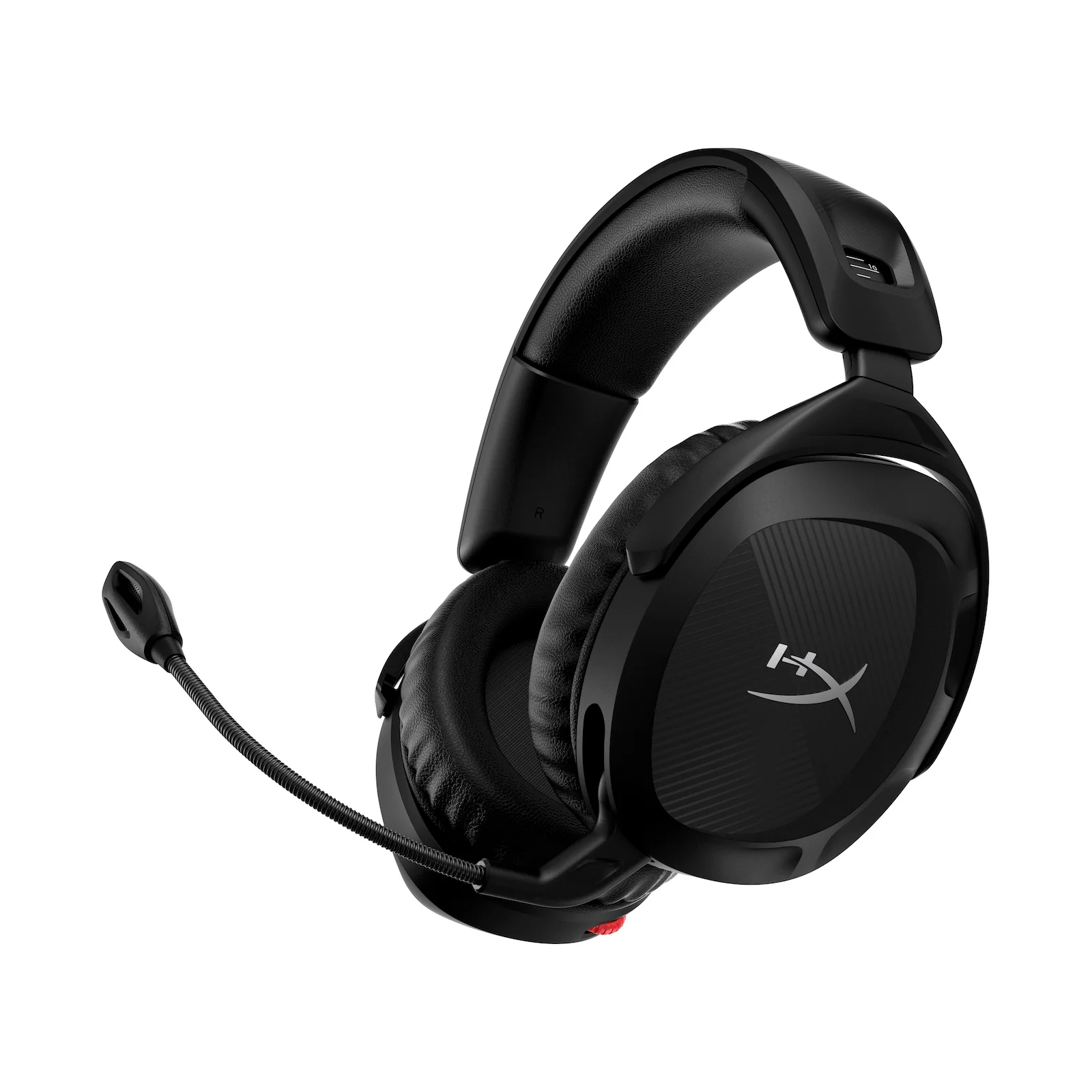 Gaming Wireless Headset Cloud Stinger 2, 50mm driver, 32 Ohm, 10-20kHz, 104db, 275g, 20h, DTS, On-earcup control, Flip-to-mute, 2.4Ghz, Black