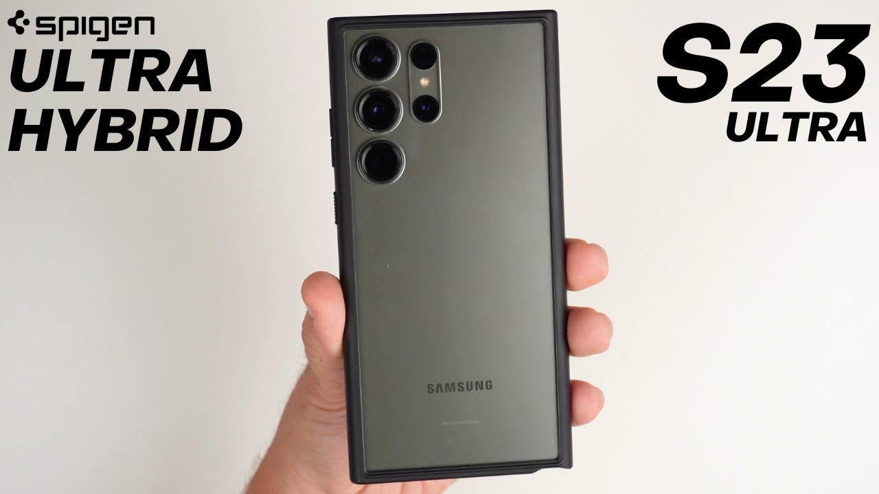 Spigen Samsung S23+, Ultra Hybrid, Matte Black