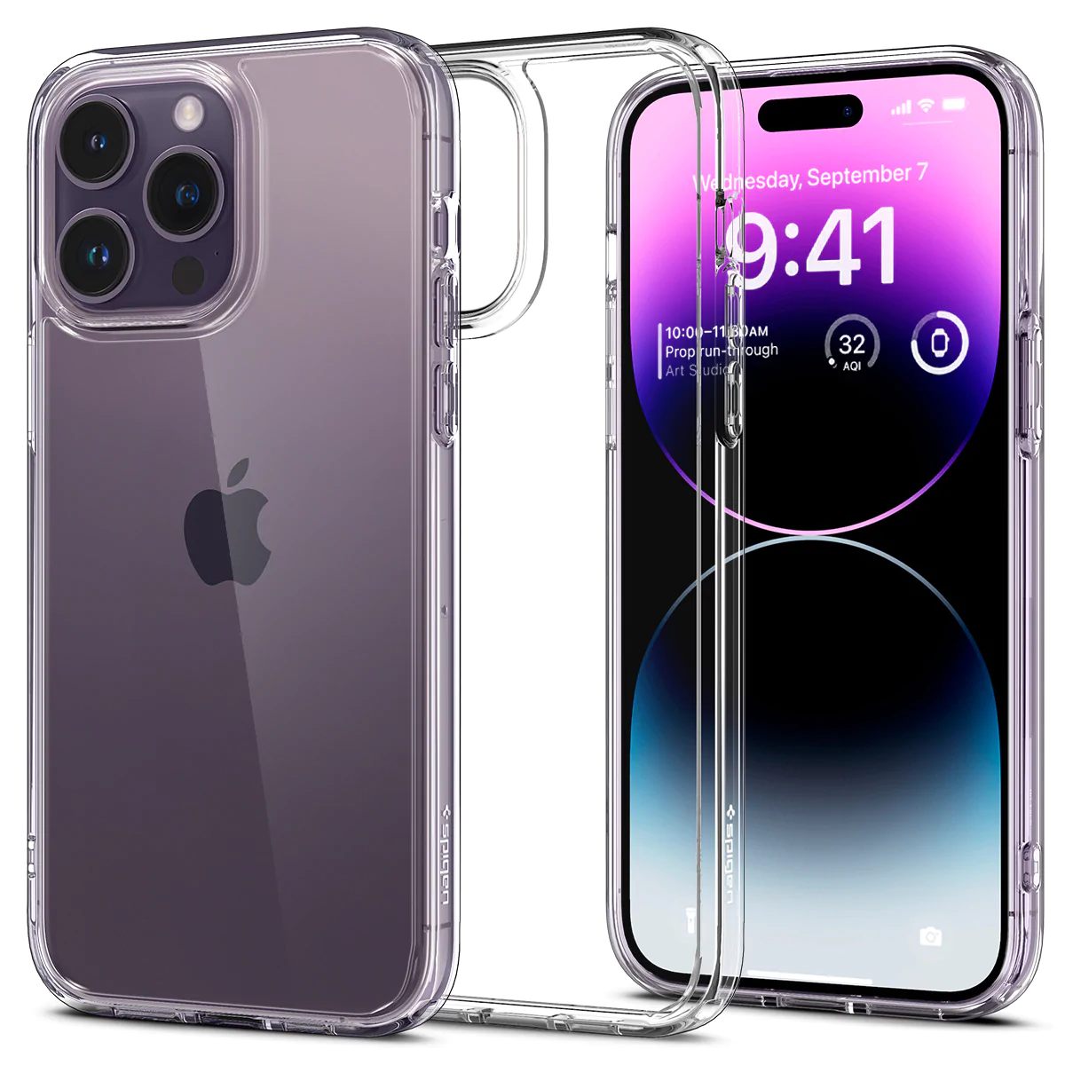 Spigen iPhone 14, Airskin Hybrid, Crystal Clear