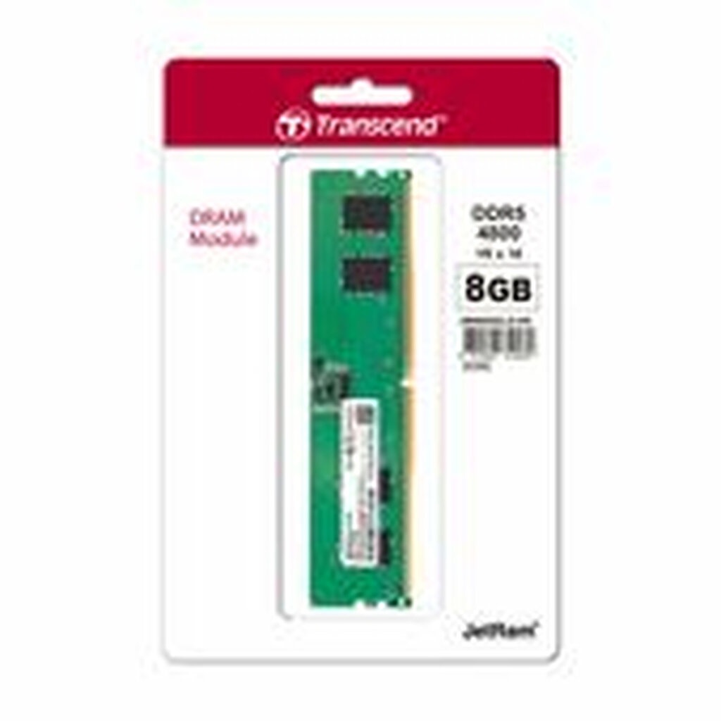 ..8GB DDR5- 4800MHz    Transcend JetRam (JM4800ALG-8G), (1Gx16)x4, 1Rx16, CL40, 1.1V
