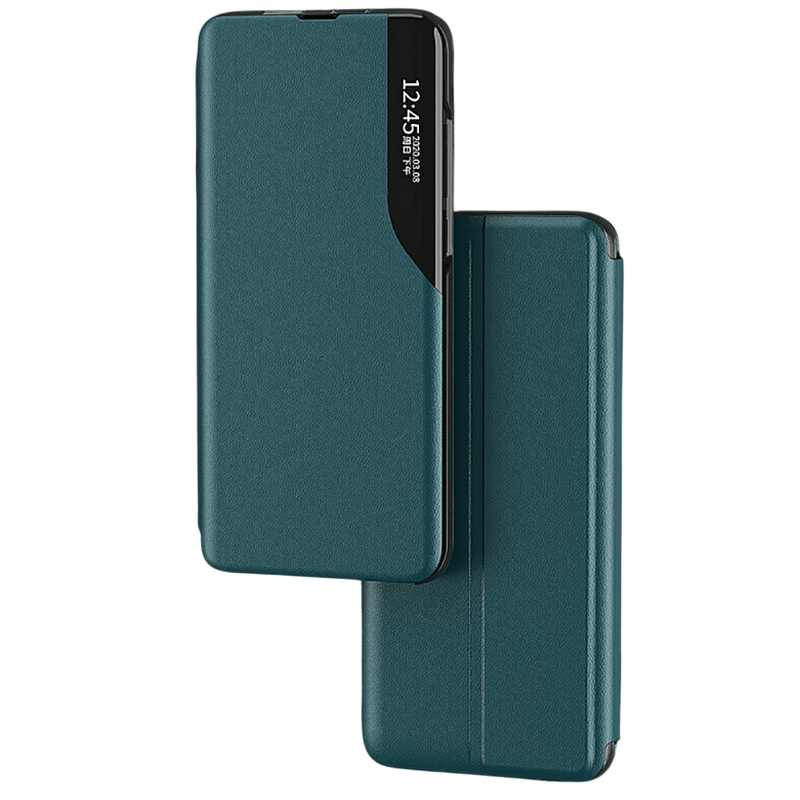 Xcover husa p/u Sam. A14, Soft Book View Series, Green