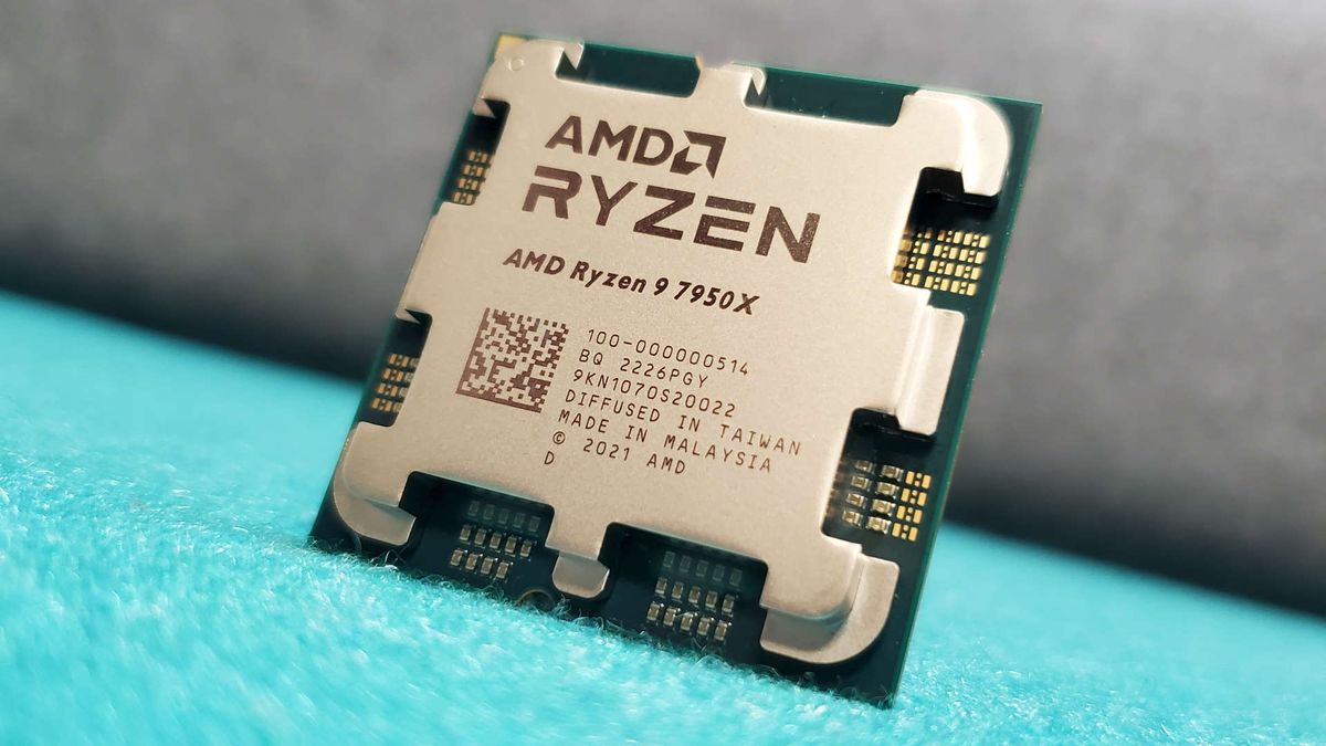 CPU AMD Ryzen 9 7950X  (4.5-5.7GHz, 16C/32T, L2 16MB, L3 64MB, 5nm, 170W), Socket AM5, Tray