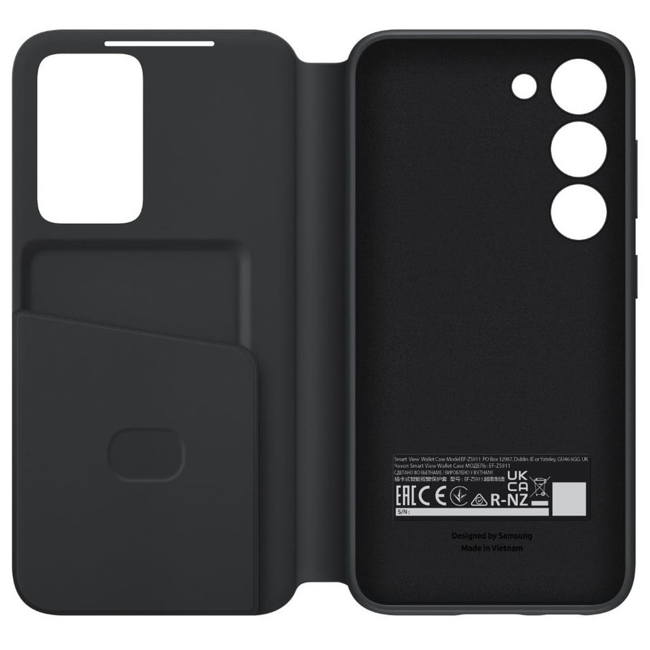 Original Sam. Smart View Wallet Cover Galaxy S23+, Black