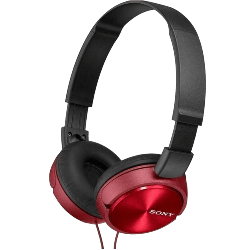 Headphones  SONY  MDR-ZX310APL, Mic on cable,  4pin 3.5mm jack L-shaped, Cable: 1.2m, Blue