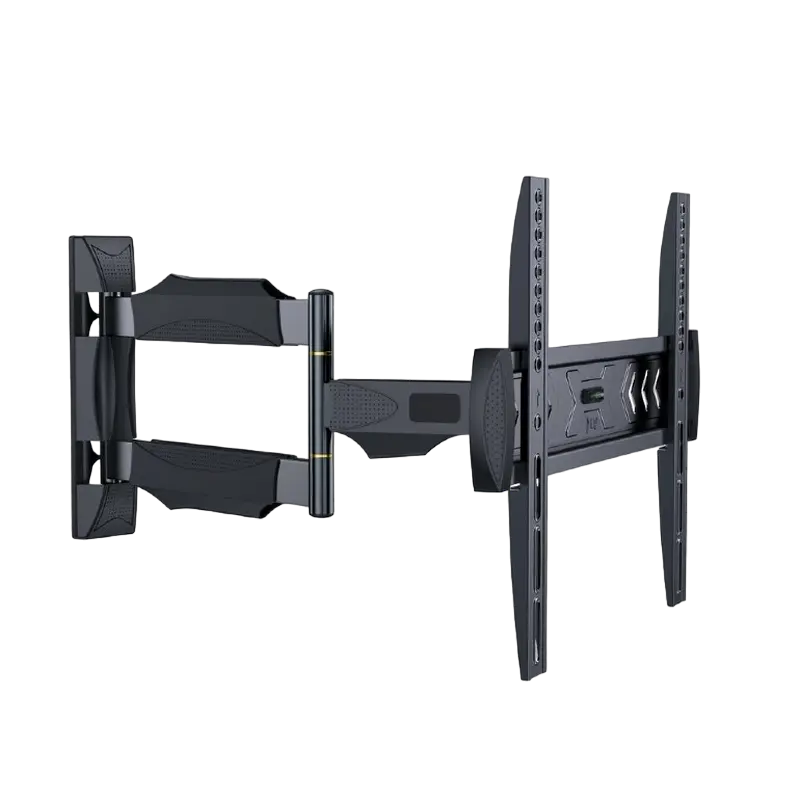 Wall Mount  Gembird "WM-55ST-02" Black 32"-55" 30kg VESA:up 400x400, Wall dist:65-610mm ±90°,-5/+8°