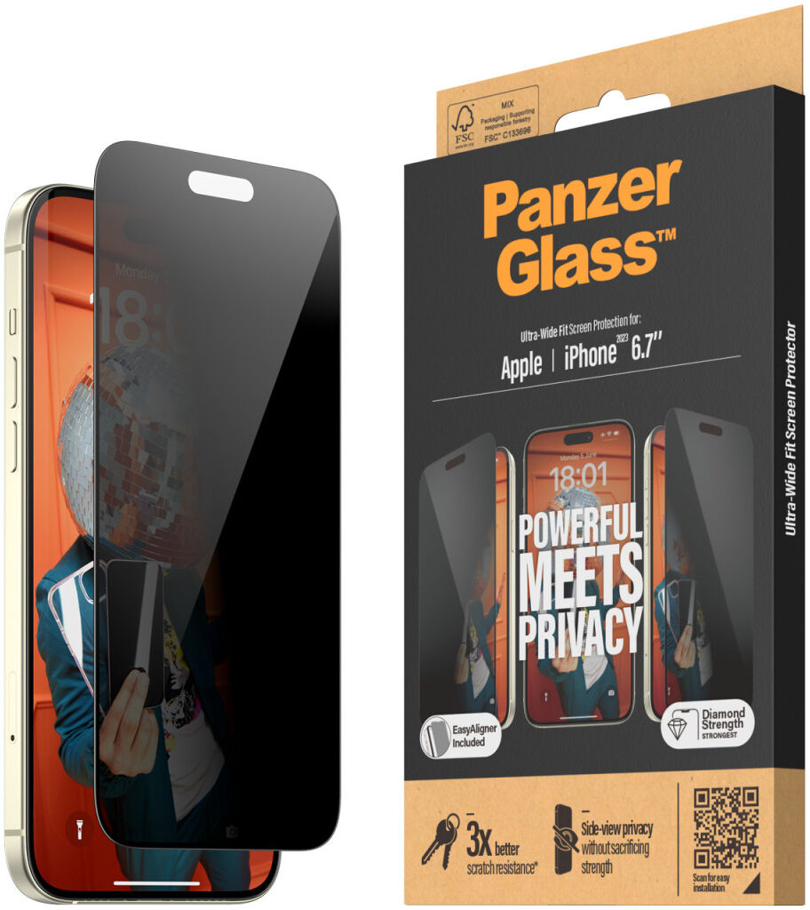 PanzerGlass Apple iPhone15 Plus UWF Privacy wA