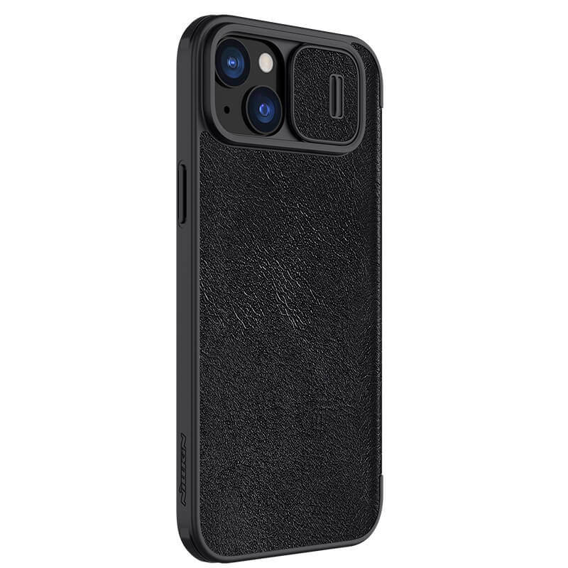 Nillkin Apple iPhone 15 Plus, Qin Pro Black