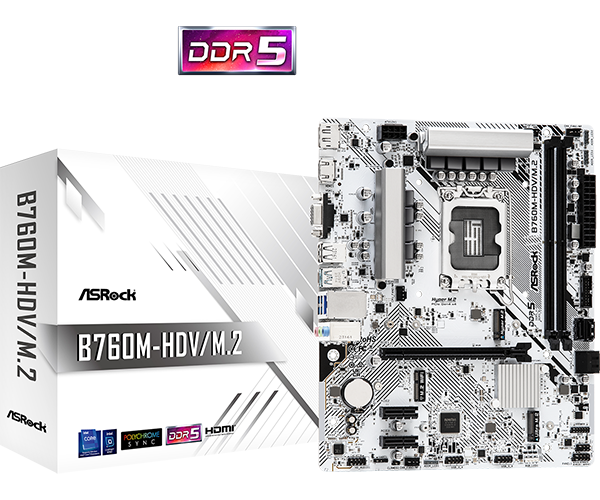 MB S1700 ASRock B760M-HDV/M.2  mATX