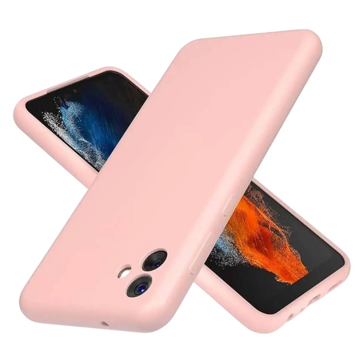 Xcover husa p/u Samsung A05, Liquid Silicone, Pink