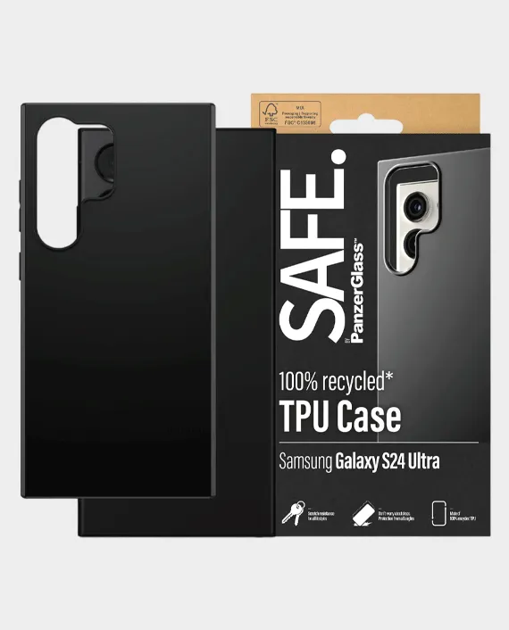 SAFE. by PanzerGlass Samsung Galaxy S24+, TPU Case, Black
