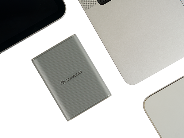 2.0TB  Transcend Portable SSD ESD360C Gray, USB-A/C 3.2 (77x55.7x9.6mm, 41g, R/W:2000/2000MB/s, MIL-STD-810G)