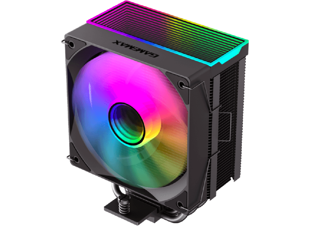 AC Gamemax "Sigma 550 Infinity BK" (<32.5dBA, 800-1800RPM, 58.96CFM, 120mm, PWM, ARGB, 5x6mm, 44 Fins, 220W, 700g.)