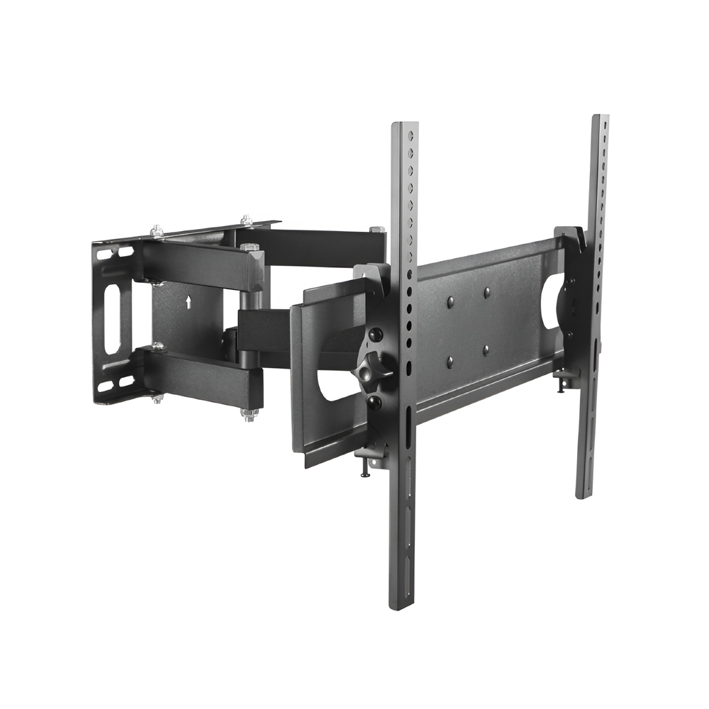 Wall Mount  Gembird "WM-70ST-01" Black 37"-70", 35kg VESA:up 600x400, Wall dist:78~400mm,±60°,-3/+3°