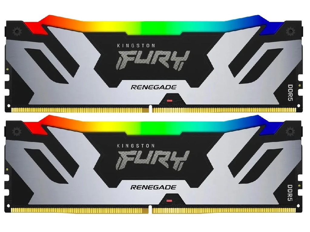 .32GB DDR5-8000MHz  Kingston FURY Renegade (Kit of 2x16GB) (KF580C38RSK2-32), CL38-48-48, 1.45V, Black/Silver