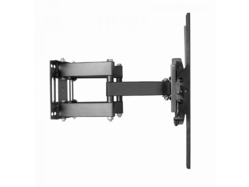 Wall Mount  Gembird "WM-55ST-04" Black 32"-55" 35kg VESA:up 400x400, Wall dist:78-400mm ±60°,0°/-20°