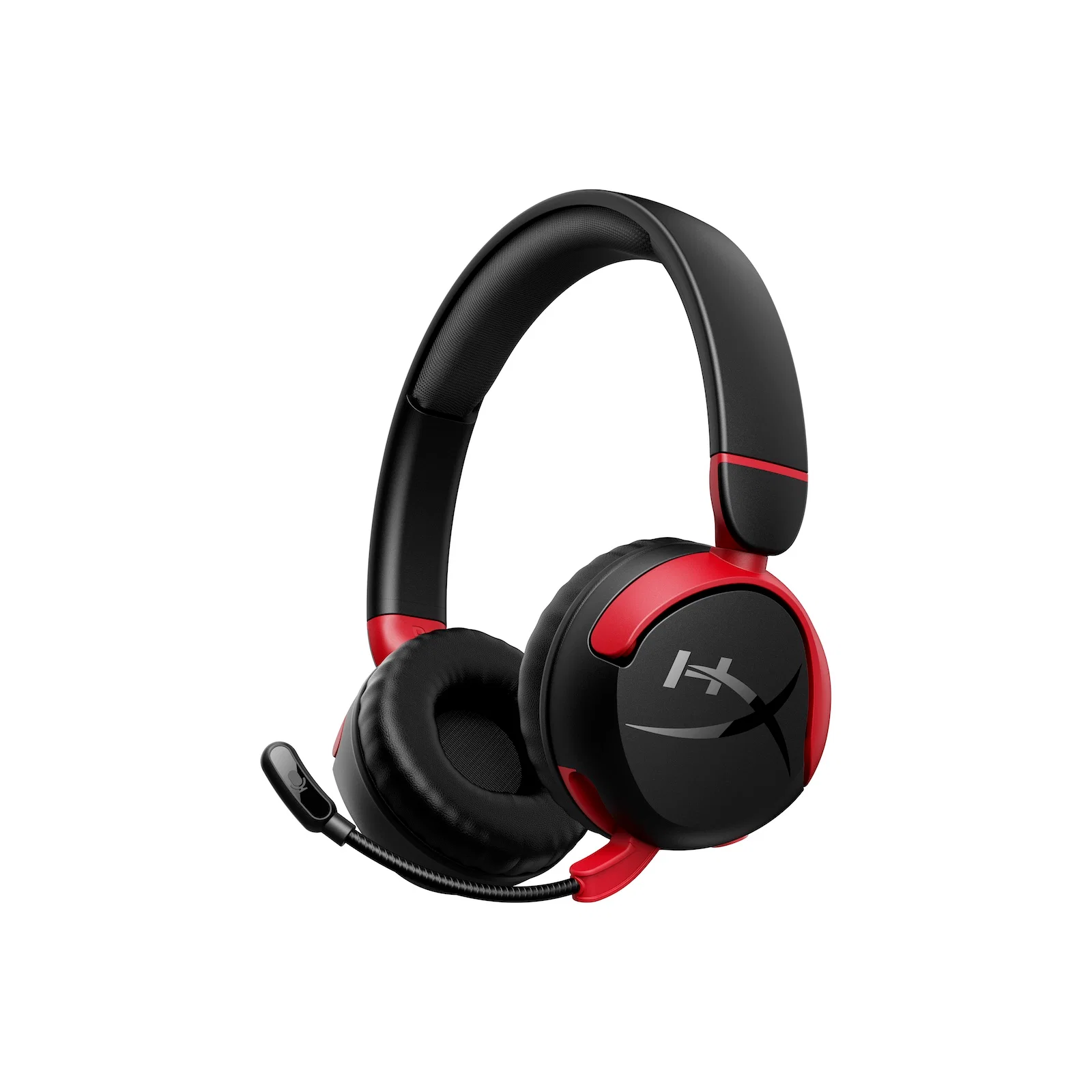 Gaming Wireless Headset HyperX Cloud Mini, 30mm driver, 20-20khz, 83db, 132g., 25h, Flip-to-mute, Rotating ear cupse, BT 5.3 + 3,5(4pin), Black