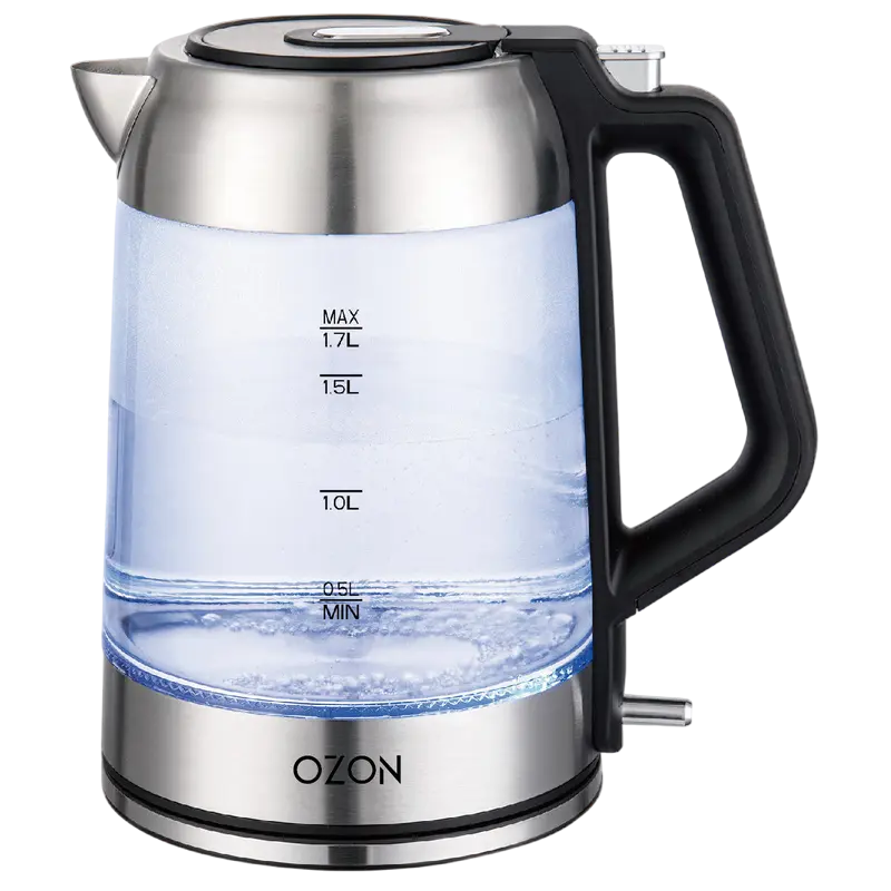 Kettle Ozon EKC-1705A-GS, Inox