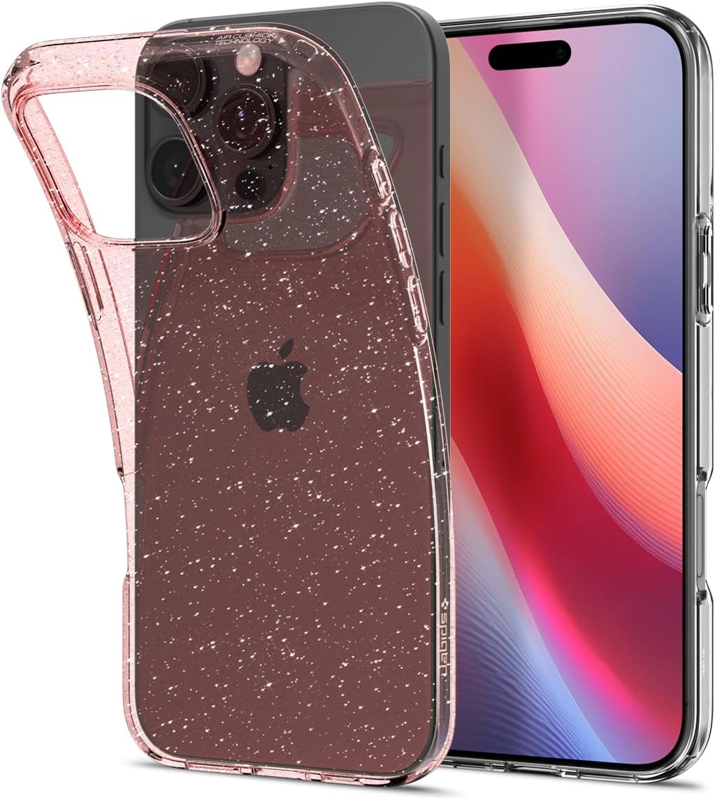 Spigen iPhone 16 Pro, Liquid Crystal, Glitter Crystal