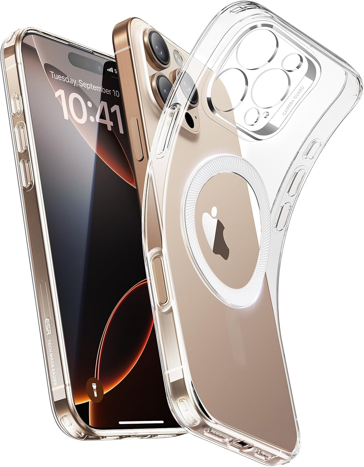 iPhone 16 Pro Max Clear Case with MagSafe,ModelA3246