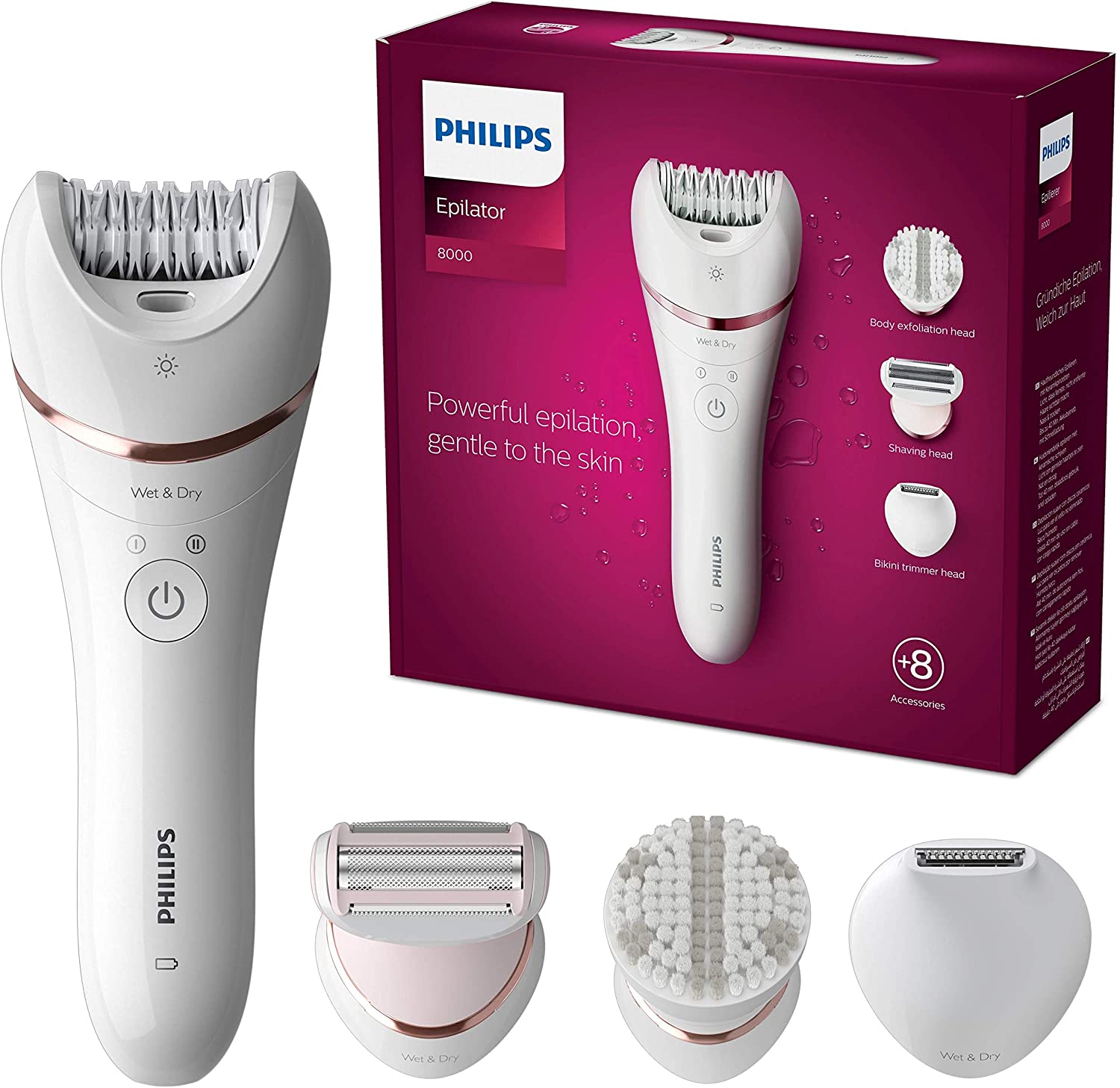 Epilator Philips BRE735/00