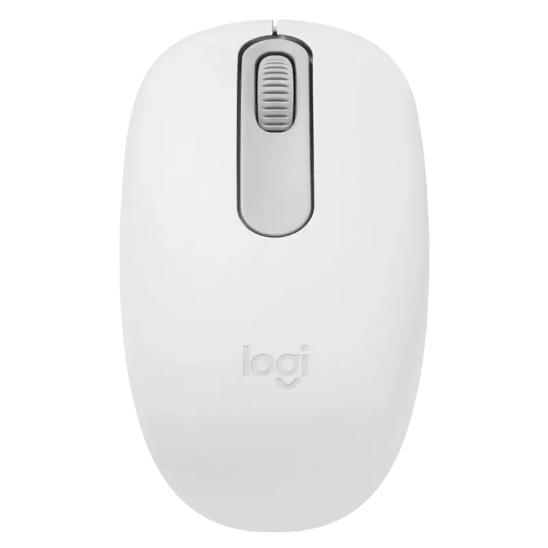 Wireless Mouse Logitech M196, 1000 dpi, 3 buttons, Ambidextrous, 76g., 1xAA, Bluetooth, White