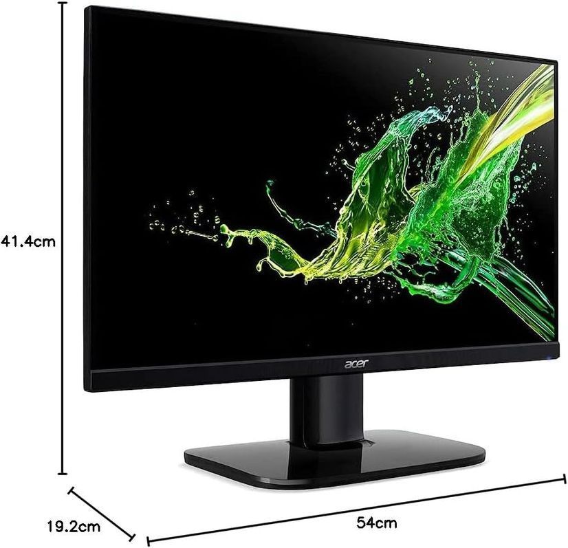 23.8" ACER KA242YE0bi,Black, IPS, 1920x1080, 100Hz, FreeSync, 1ms, 250cd, CR100mil:1, D-Sub+HDMI
