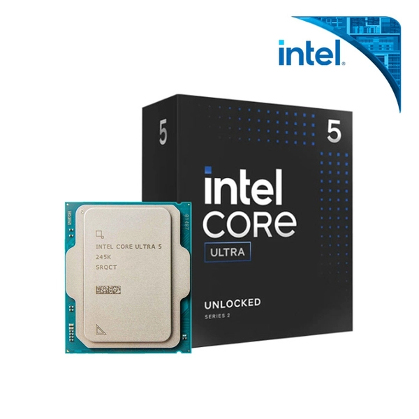 CPU Intel Core Ultra 5 245K 3.6-5.2GHz (6P+8E/14T,24MB, S1851, 3nm, Integ. Graphics, 125W) Tray