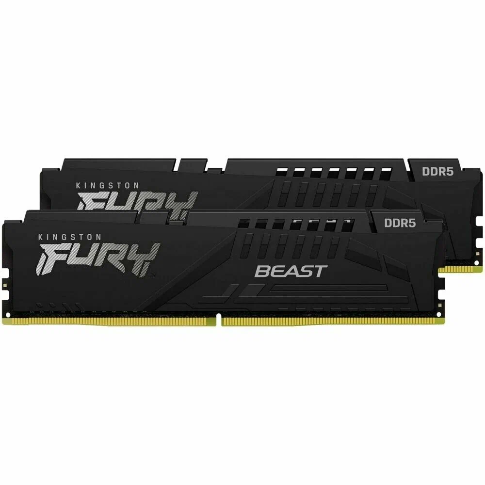 .16GB DDR5-5600MHz  Kingston FURY Beast RGB (Kit of 2x8GB) (KF556C36BBEAK2-16), CL36-38-38, 1.25V, AMD EXPO 1.0/Intel XMP 3.0, Black