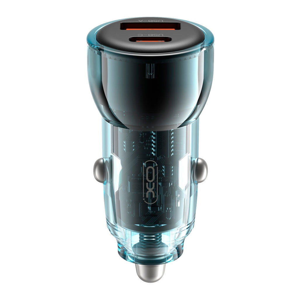 Car Charger XO, PD 30W+QC3.0 30W, CC60, Black