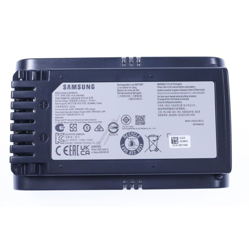Vacuum Cleaner Acumulator Samsung VCA-SBTA60/VT