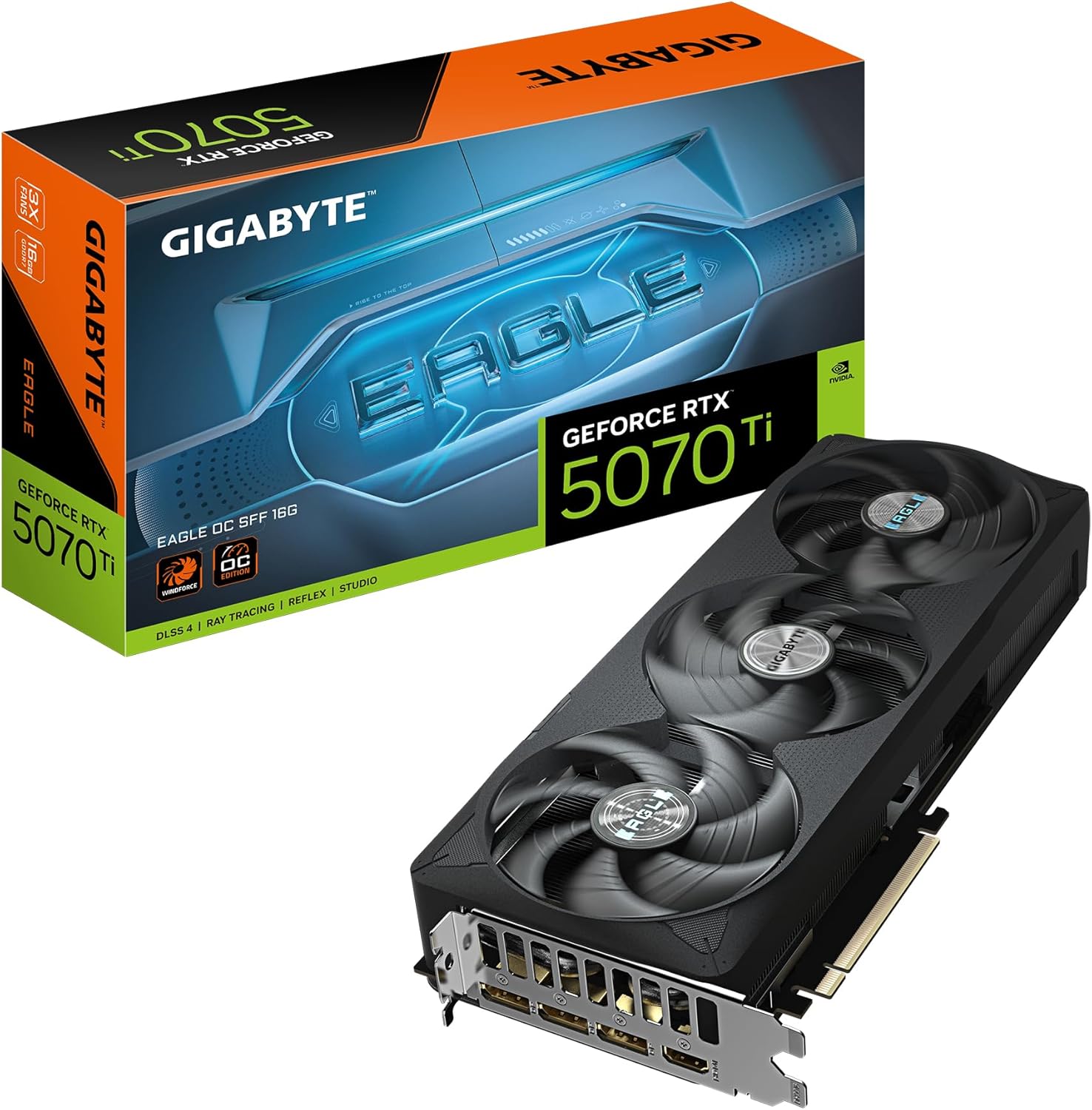 VGA Gigabyte RTX5070Ti 16GB GDDR7 Eagle OC (GV-N507TEAGLE OC-16GD)