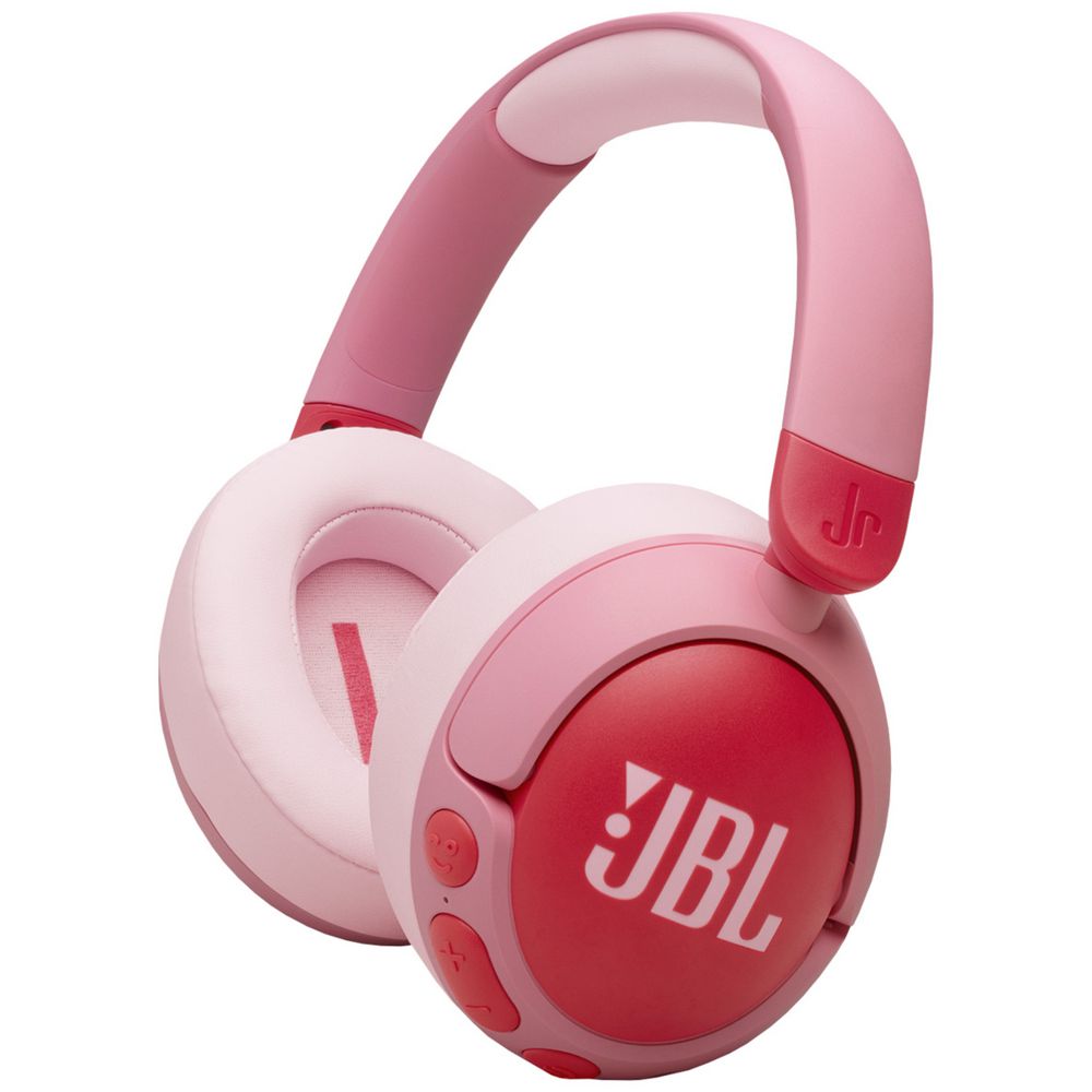 Headphones  Bluetooth JBL JR470NC, Kids On-ear, Pink