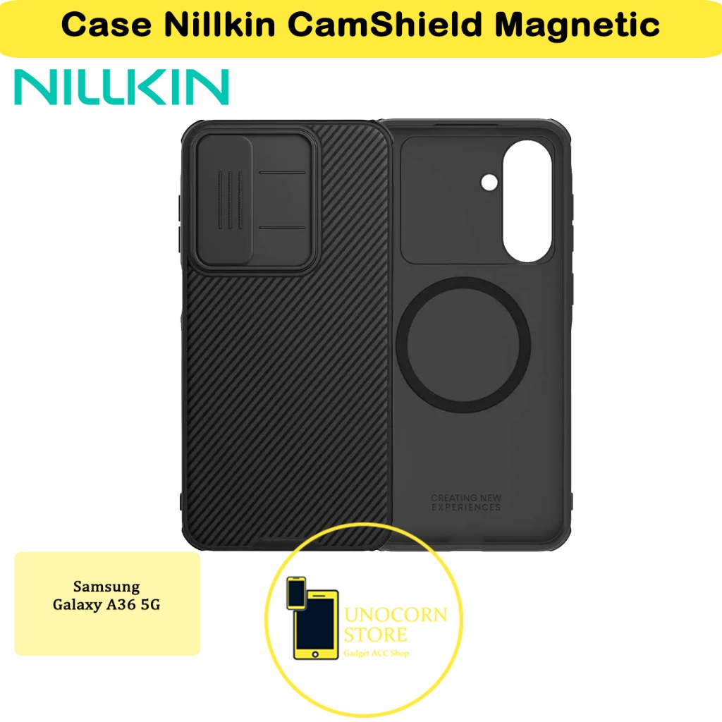 Nillkin Sam. Gal. A36, Camshield Pro Magnetic Case, Black