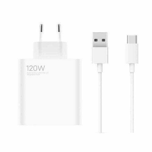 Xiaomi Charger 120W, HyperCharge Combo (Type-A), BHR9462EU, White