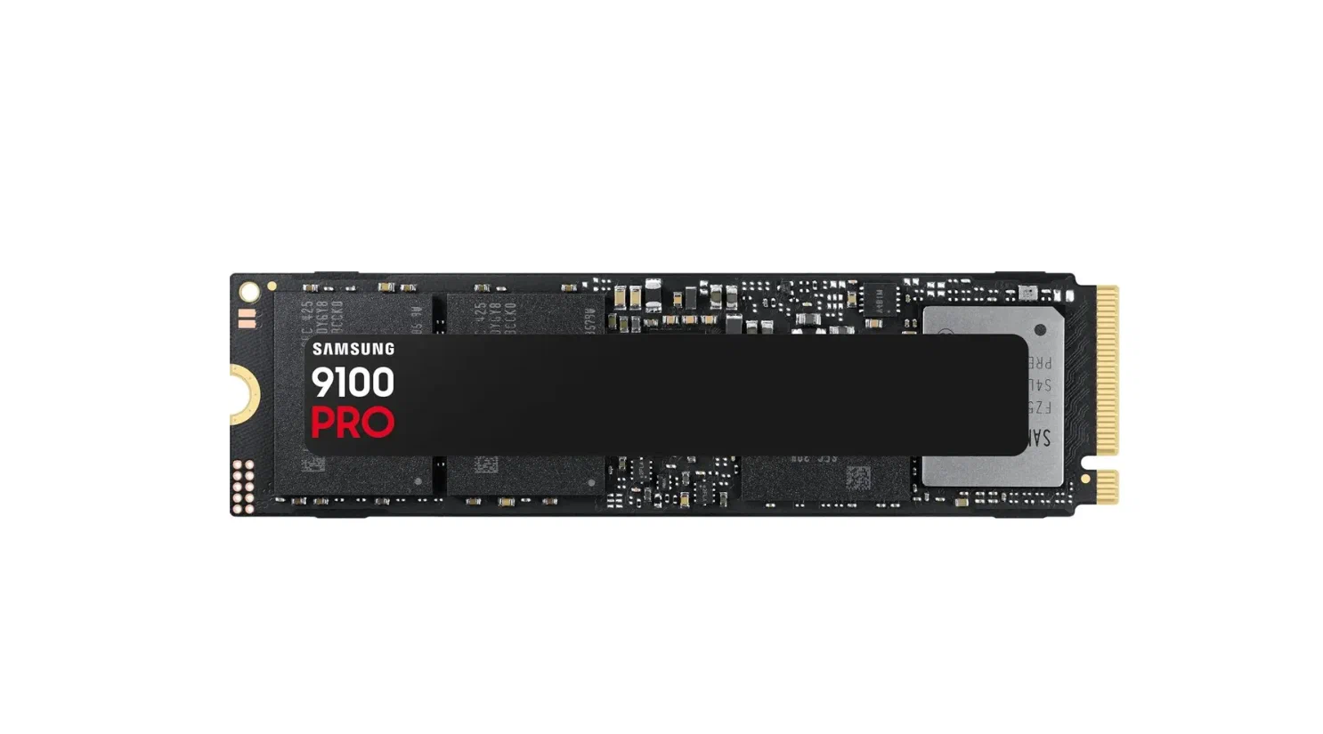 .M.2 NVMe SSD 4.0TB Samsung 9100 PRO "MZ-VAP4T0BW" [PCIe 5.0 x4, R/W:14800/13400MB/s, 2200K/2600K IOPS, 2.4PB, 3DTLC]